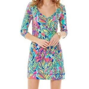 Lilly Pulitzer EUC- Palmetto Dress-Multi Hot Spot Size XL